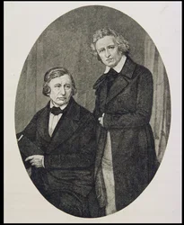 Jacob Ludwig Karl Grimm (1785-1863) und Wilhelm Karl Grimm (1786-1859)